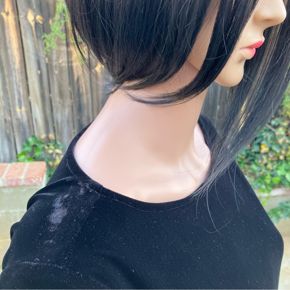 90’s Velvet Cropped Blouse with Sleeve Charms - Picture 10 of 10